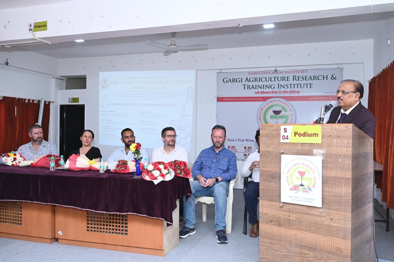 International visitor at GARTI