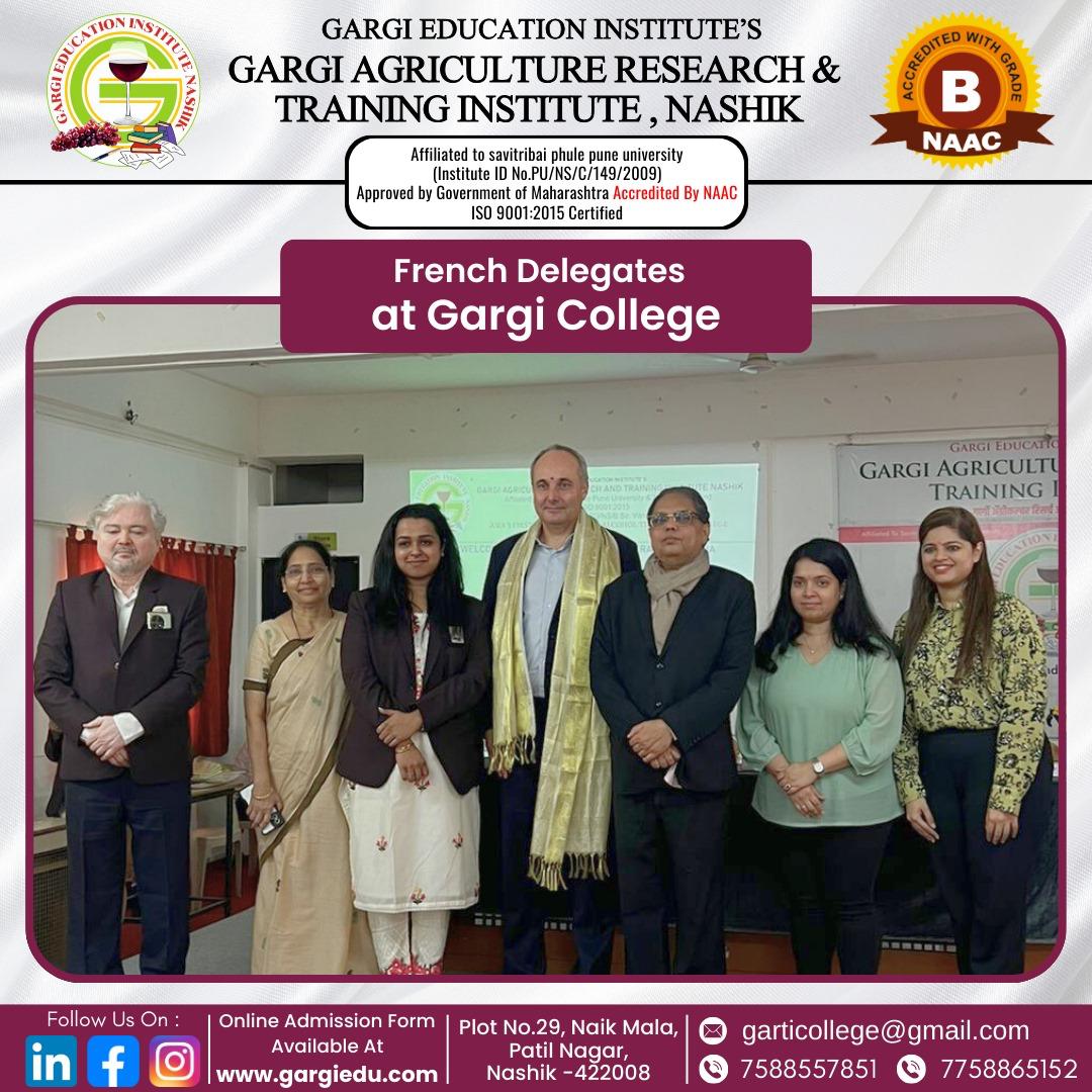 French delegate at institute